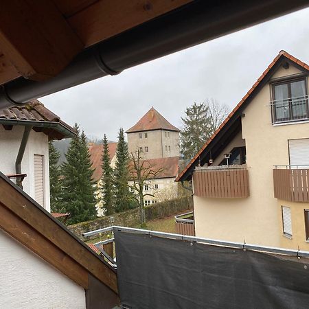 Appartement Am Kaibach - Kueche - Balkon - Bad Forchtenberg Exteriör bild