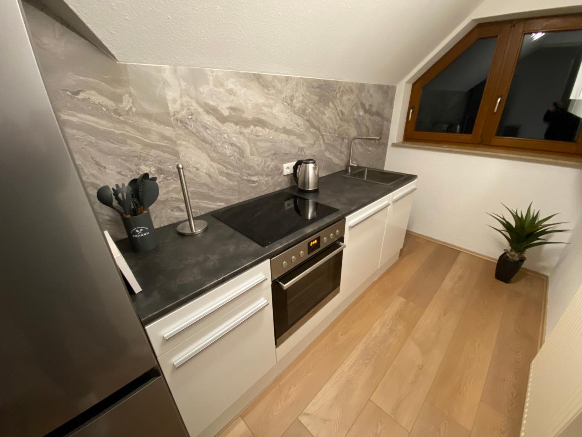 Appartement Am Kaibach - Kueche - Balkon - Bad Forchtenberg Exteriör bild